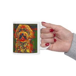 Picture of Miniature Poodle-Garden Veggie Mug
