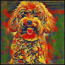 Picture of Miniature Poodle-Garden Veggie Mug