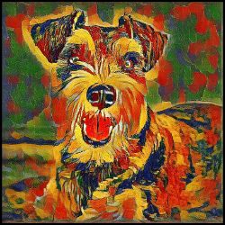 Picture of Miniature Schnauzer-Garden Veggie Mug