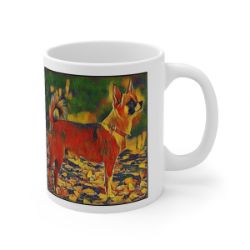 Picture of Norwegian Lundehund-Garden Veggie Mug