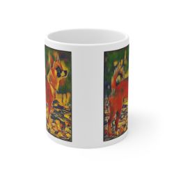 Picture of Norwegian Lundehund-Garden Veggie Mug