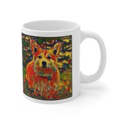 Picture of Pembroke Welsh Corgi-Garden Veggie Mug