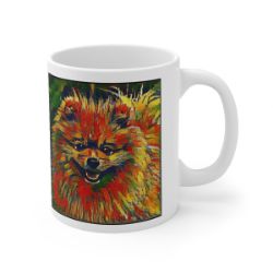 Picture of Pomeranian-Garden Veggie Mug