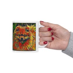 Picture of Pomeranian-Garden Veggie Mug