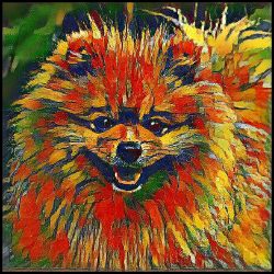 Picture of Pomeranian-Garden Veggie Mug