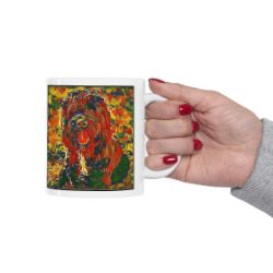 Picture of Portuguese Water Dog-Garden Veggie Mug