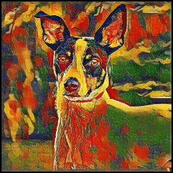 Picture of Rat Terrier-Garden Veggie Mug