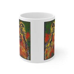 Picture of Rough Collie-Garden Veggie Mug