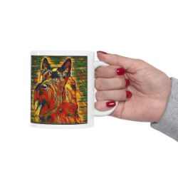 Picture of Scottish Terrier-Garden Veggie Mug