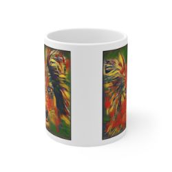 Picture of Shetland Sheepdog-Garden Veggie Mug