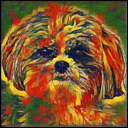 Picture of Shih Tzu-Garden Veggie Mug
