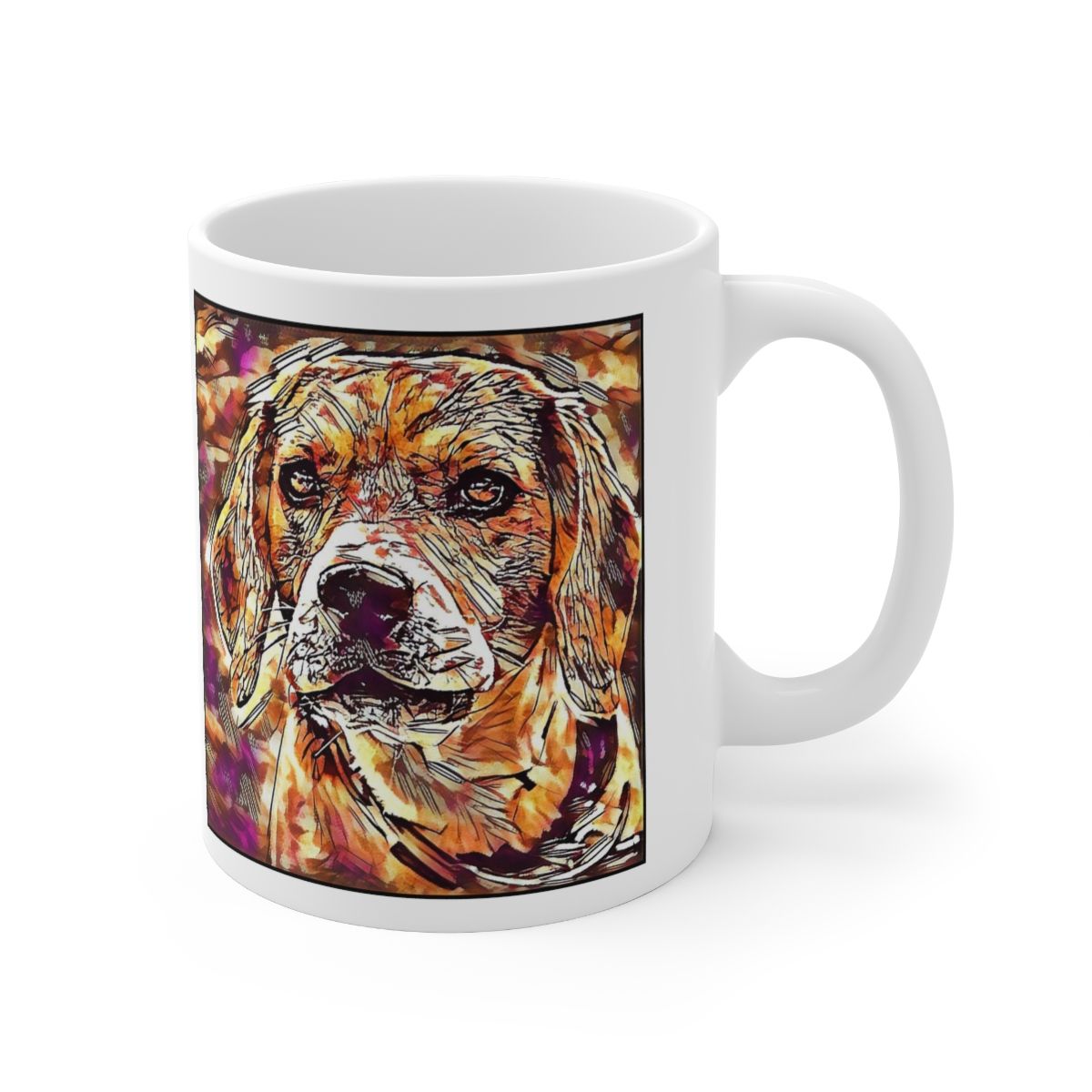 Picture of Beagle-Hipster Mug