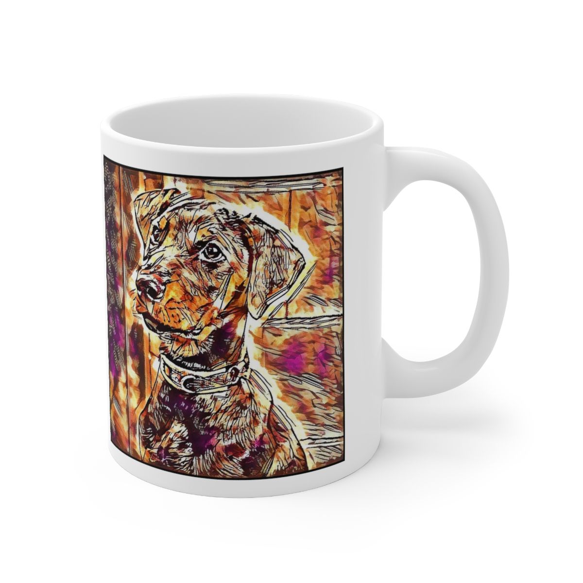 Picture of Doberman-Hipster Mug