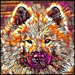 Picture of Eurasier-Hipster Mug