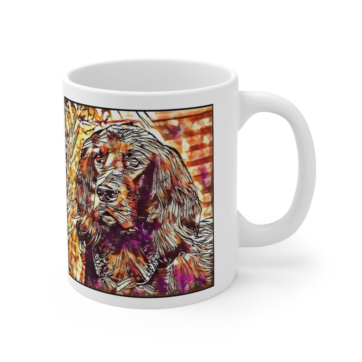 Picture of Gordon Setter-Hipster Mug
