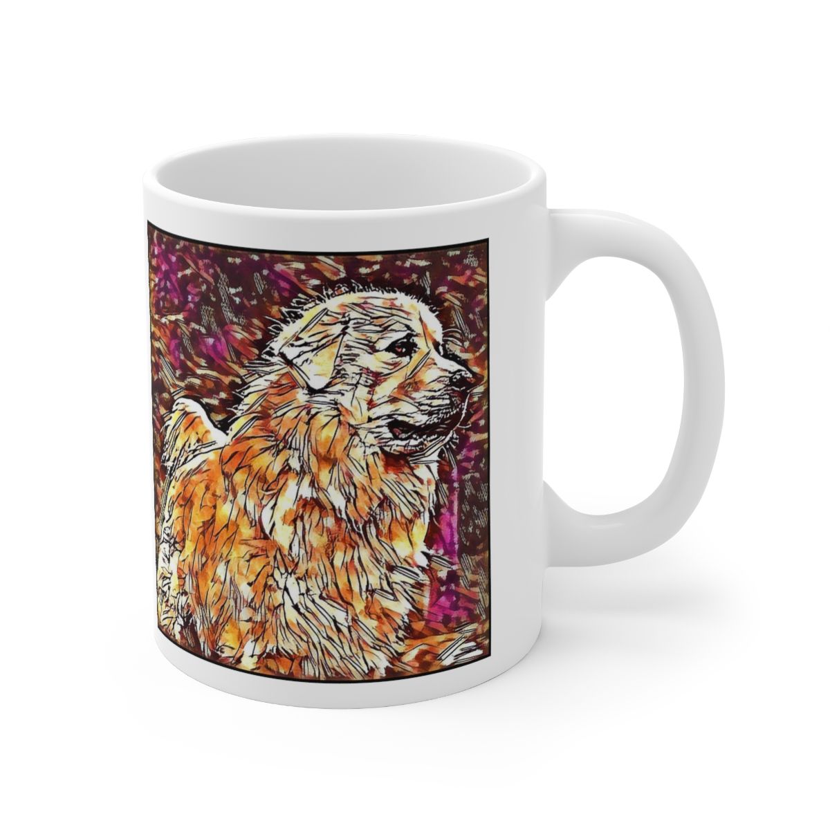 Picture of Great Pyrenees-Hipster Mug
