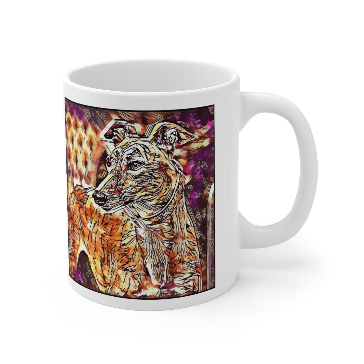 Picture of Greyhound-Hipster Mug