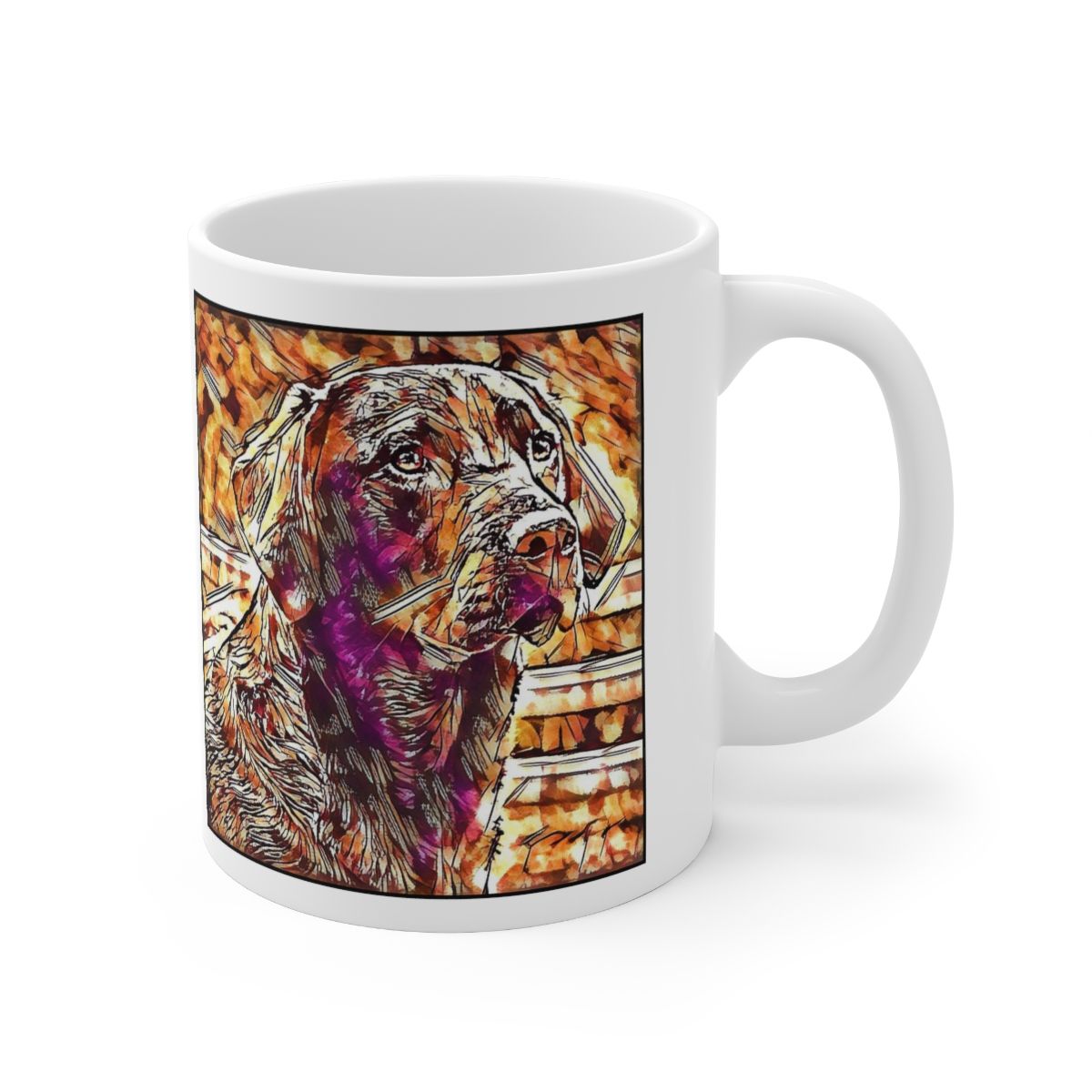 Picture of Labrador Retriever-Hipster Mug