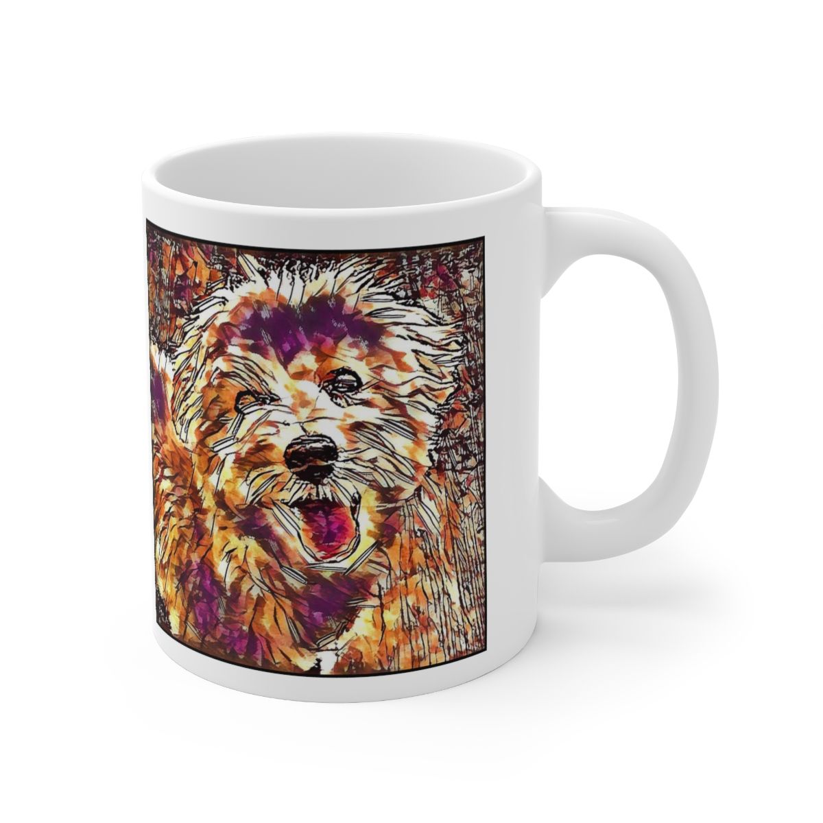 Picture of Maltipoo-Hipster Mug