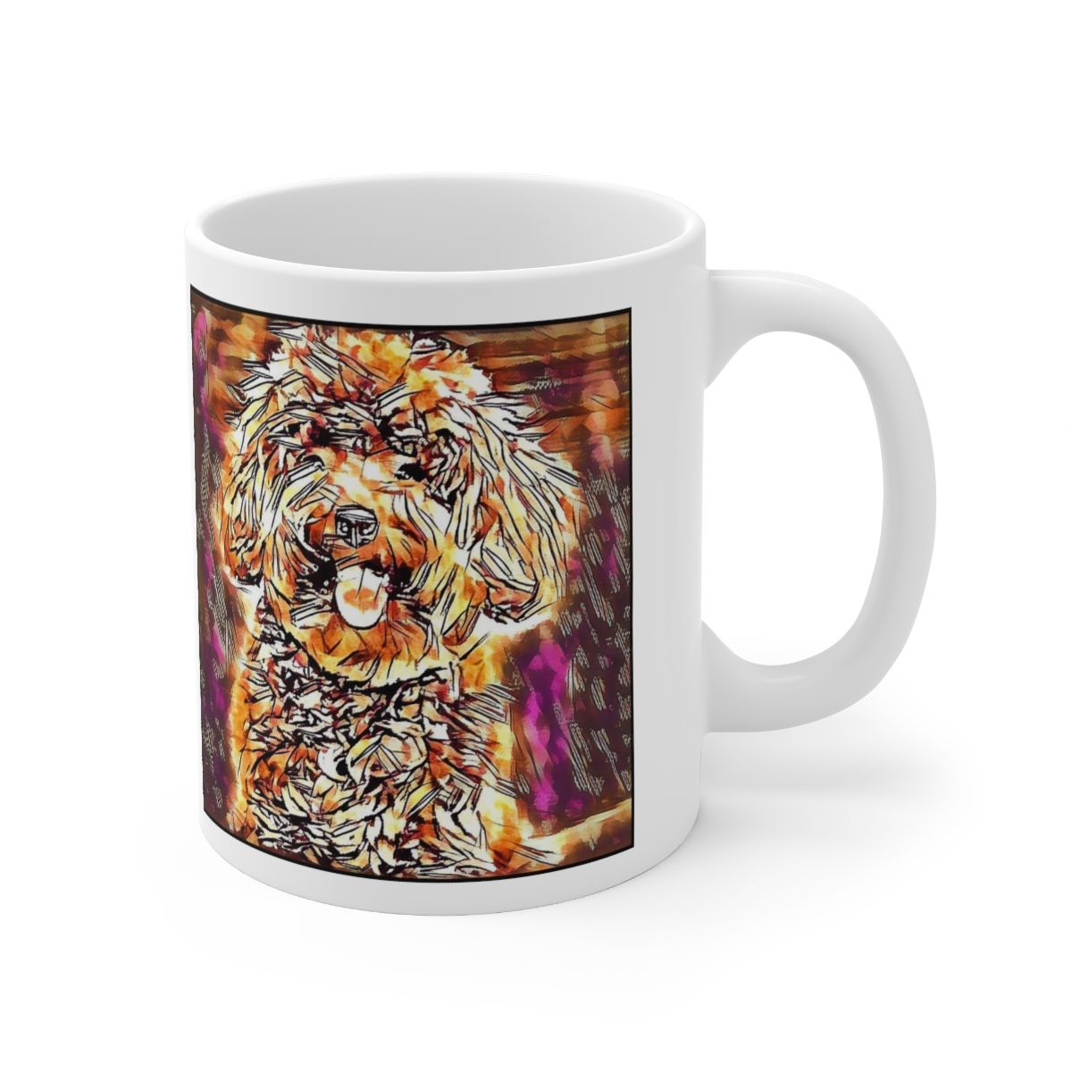 Picture of Miniature Poodle-Hipster Mug