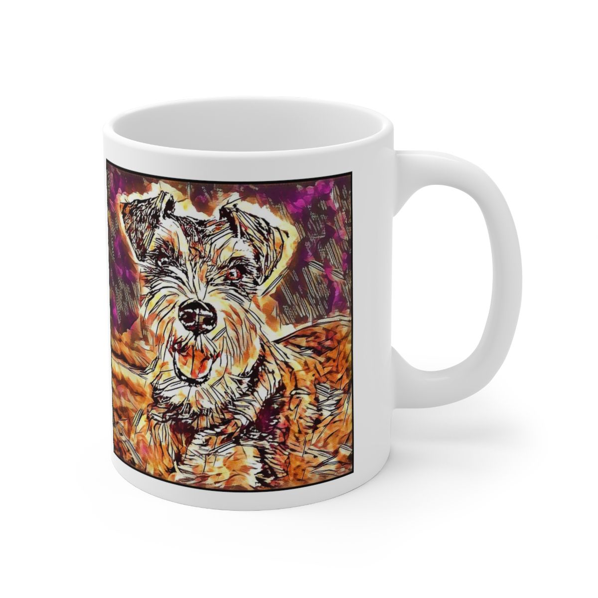 Picture of Miniature Schnauzer-Hipster Mug