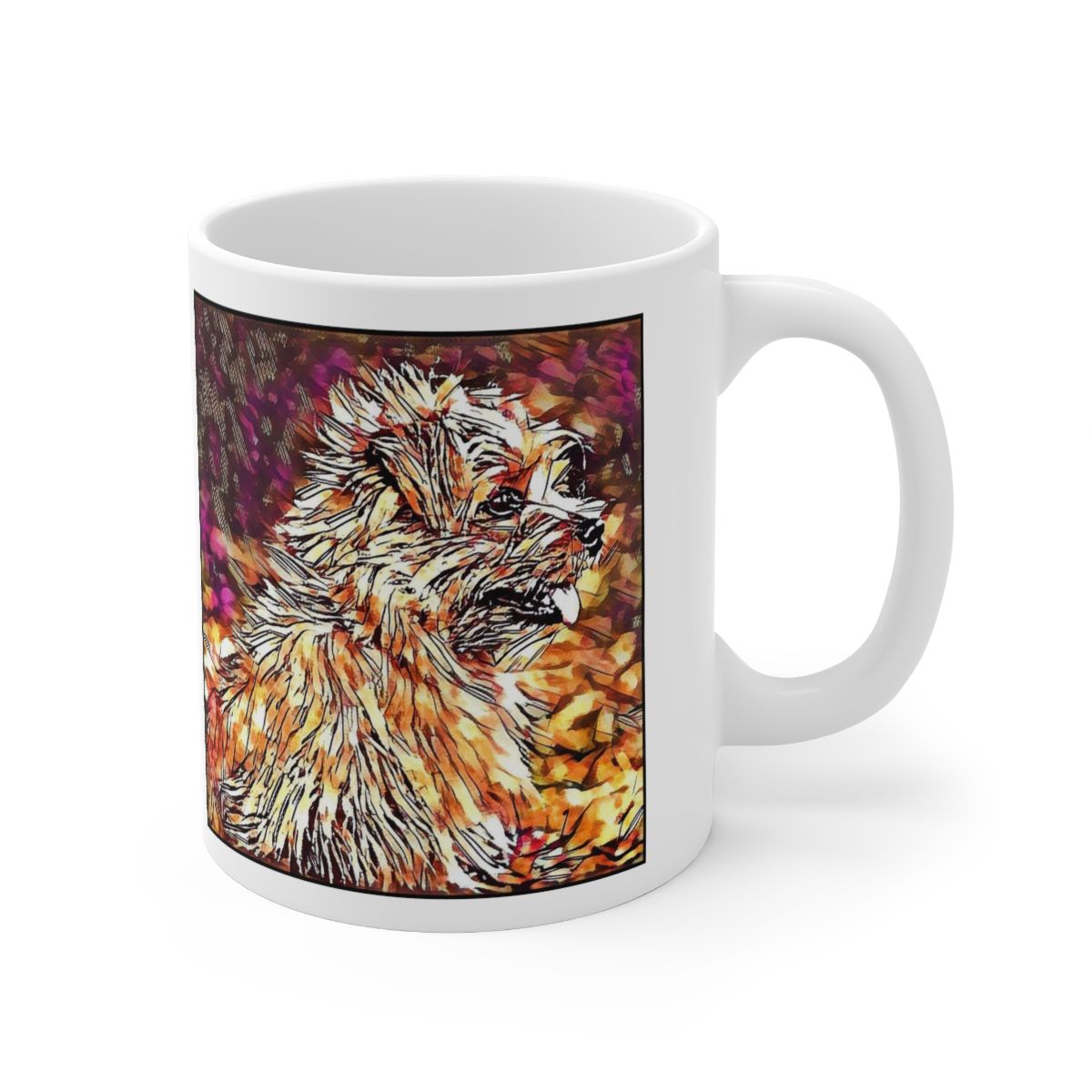 Picture of Norfolk Terrier-Hipster Mug