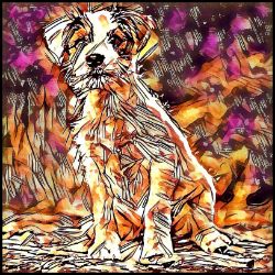 Picture of Parson Russell Terrier-Hipster Mug