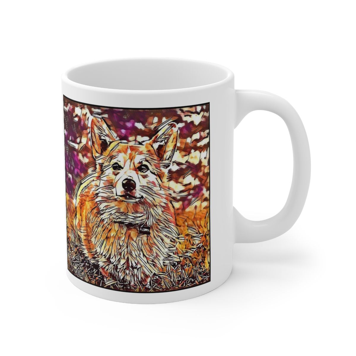 Picture of Pembroke Welsh Corgi-Hipster Mug