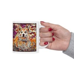 Picture of Pembroke Welsh Corgi-Hipster Mug