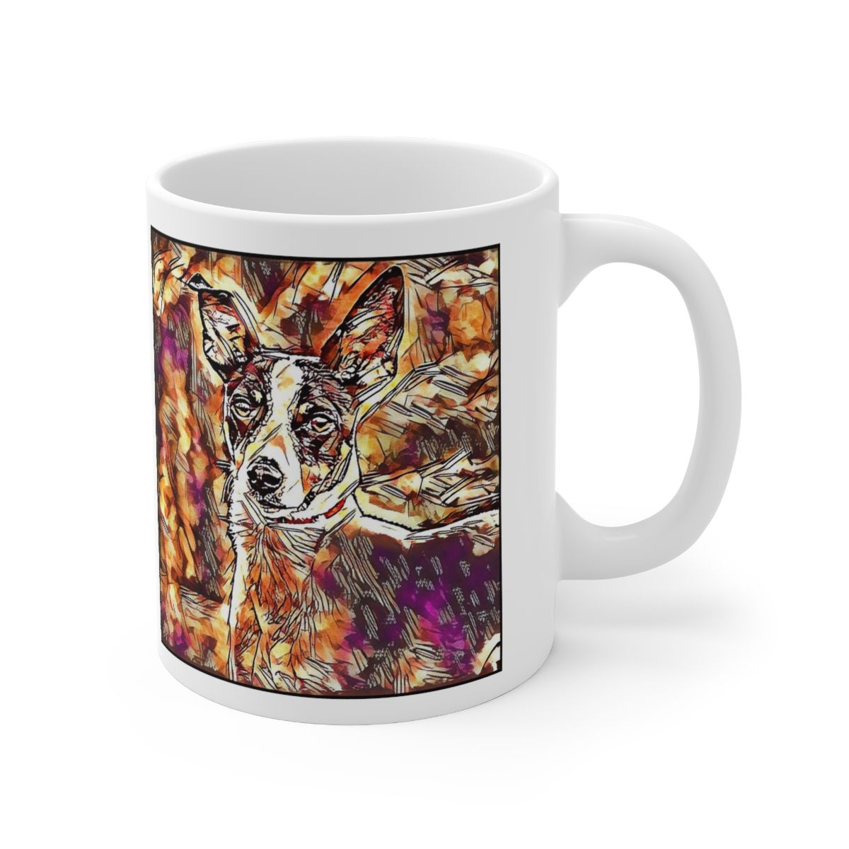 Picture of Rat Terrier-Hipster Mug