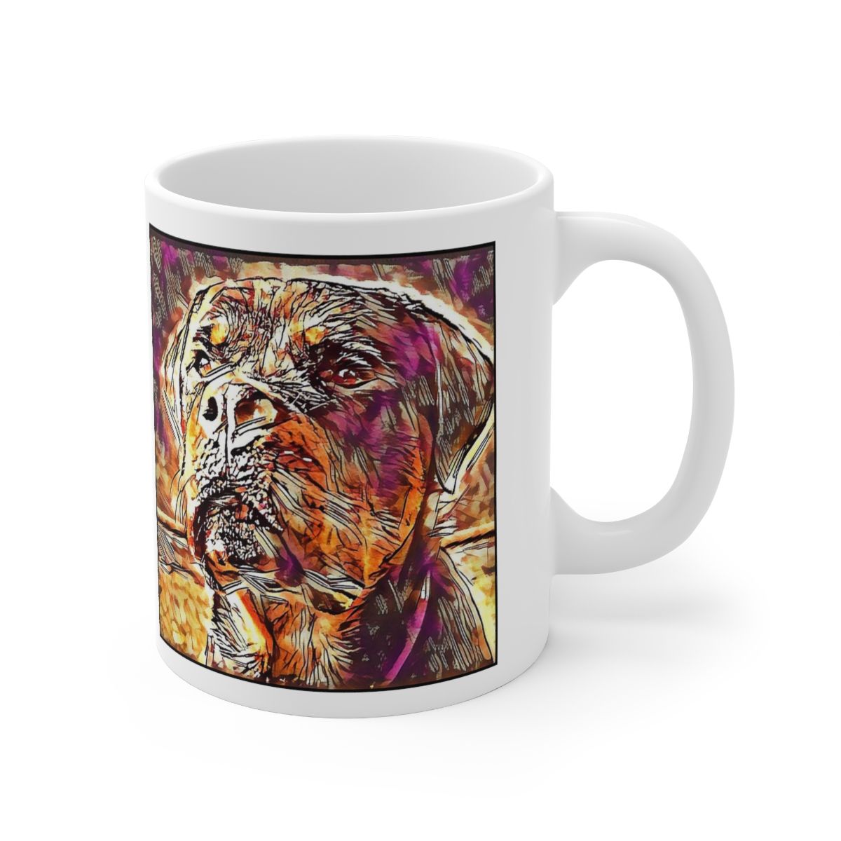Picture of Rottweiler-Hipster Mug