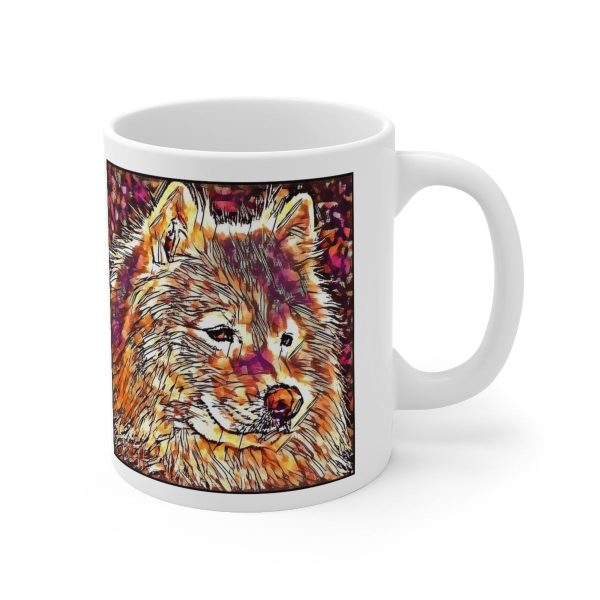 Picture of Samoyed-Hipster Mug