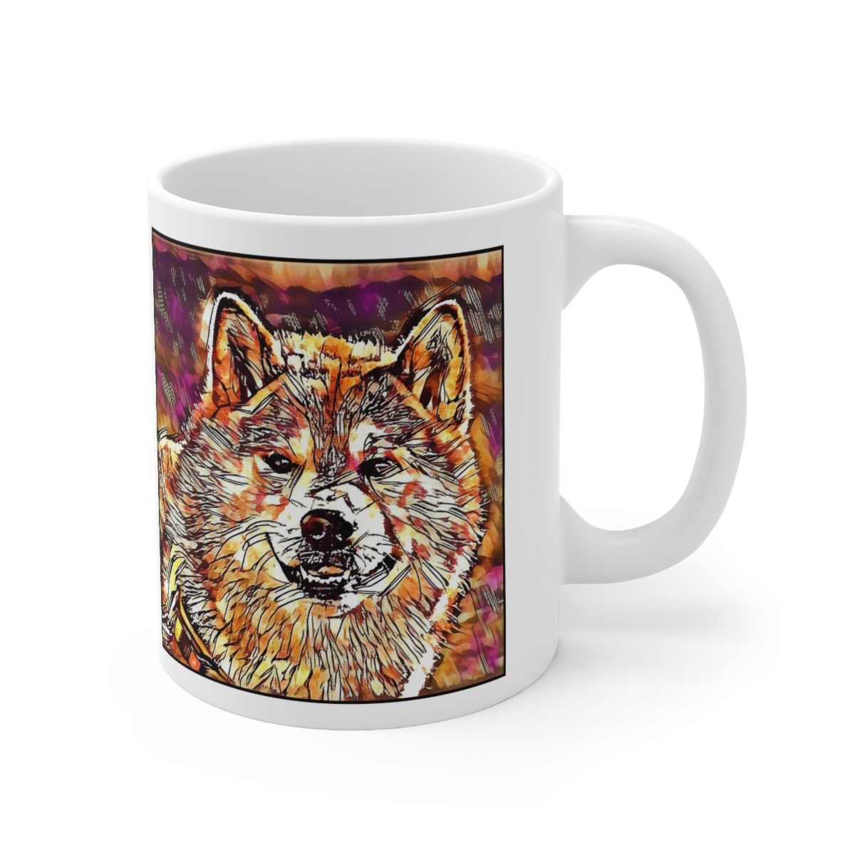 Picture of Shiba Inu-Hipster Mug