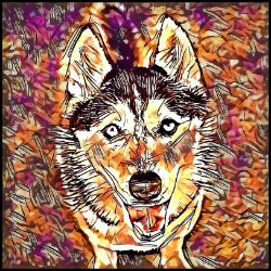 Picture of Siberian Husky-Hipster Mug