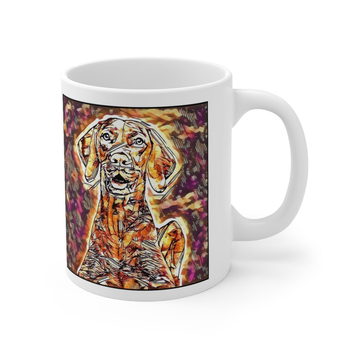 Picture of Vizsla-Hipster Mug