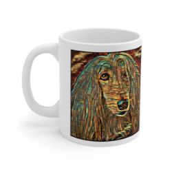 Picture of Afghan Hound-Cool Cubist Mug