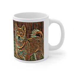 Picture of Akita Shiba Inu-Cool Cubist Mug