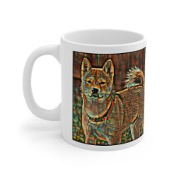 Picture of Akita Shiba Inu-Cool Cubist Mug