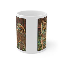 Picture of Akita Shiba Inu-Cool Cubist Mug