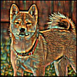 Picture of Akita Shiba Inu-Cool Cubist Mug