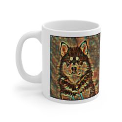Picture of Alaskan Malamute-Cool Cubist Mug