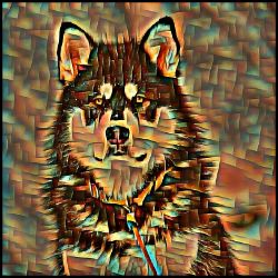 Picture of Alaskan Malamute-Cool Cubist Mug