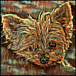 Picture of Australian Terrier-Cool Cubist Mug