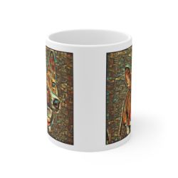 Picture of Basenji-Cool Cubist Mug