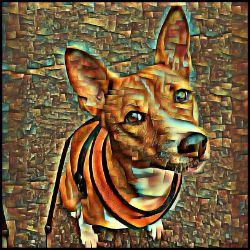 Picture of Basenji-Cool Cubist Mug