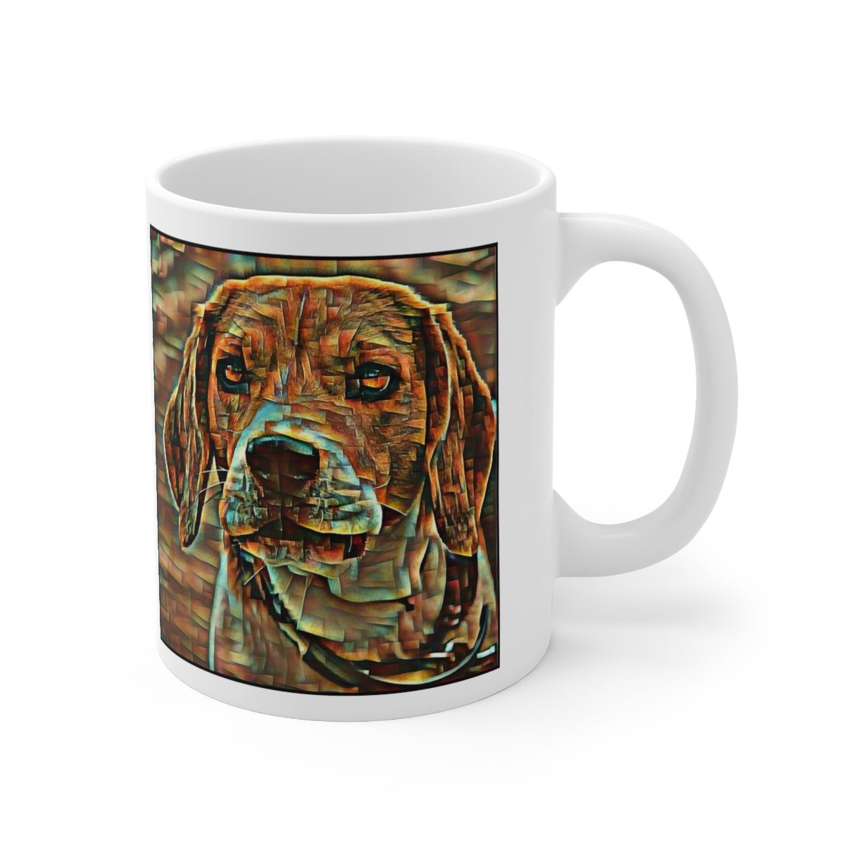 Picture of Beagle-Cool Cubist Mug