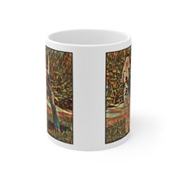 Picture of Bedlington Terrier-Cool Cubist Mug