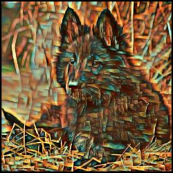 Picture of Belgian Sheepdog Belgian Shepherd-Cool Cubist Mug
