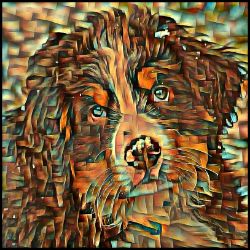 Picture of Bernese Mountain Dog-Cool Cubist Mug