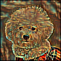 Picture of Bichon Frise-Cool Cubist Mug